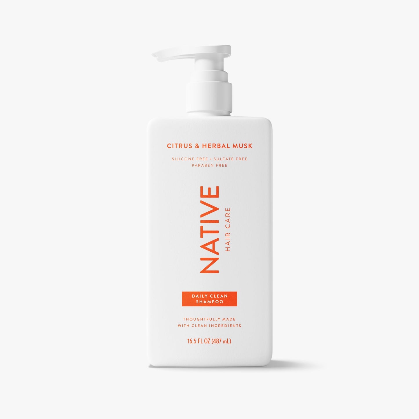 Daily Clean Shampoo Citrus and Herbal Musk Classic 16.5oz Daily Care