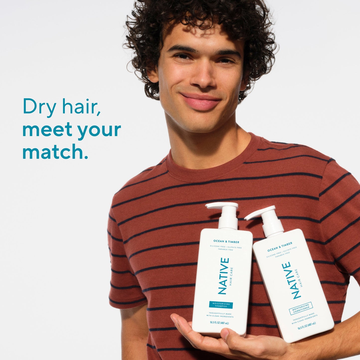Moisturizing Shampoo Ocean and Timber Classic 16.5oz Daily Care