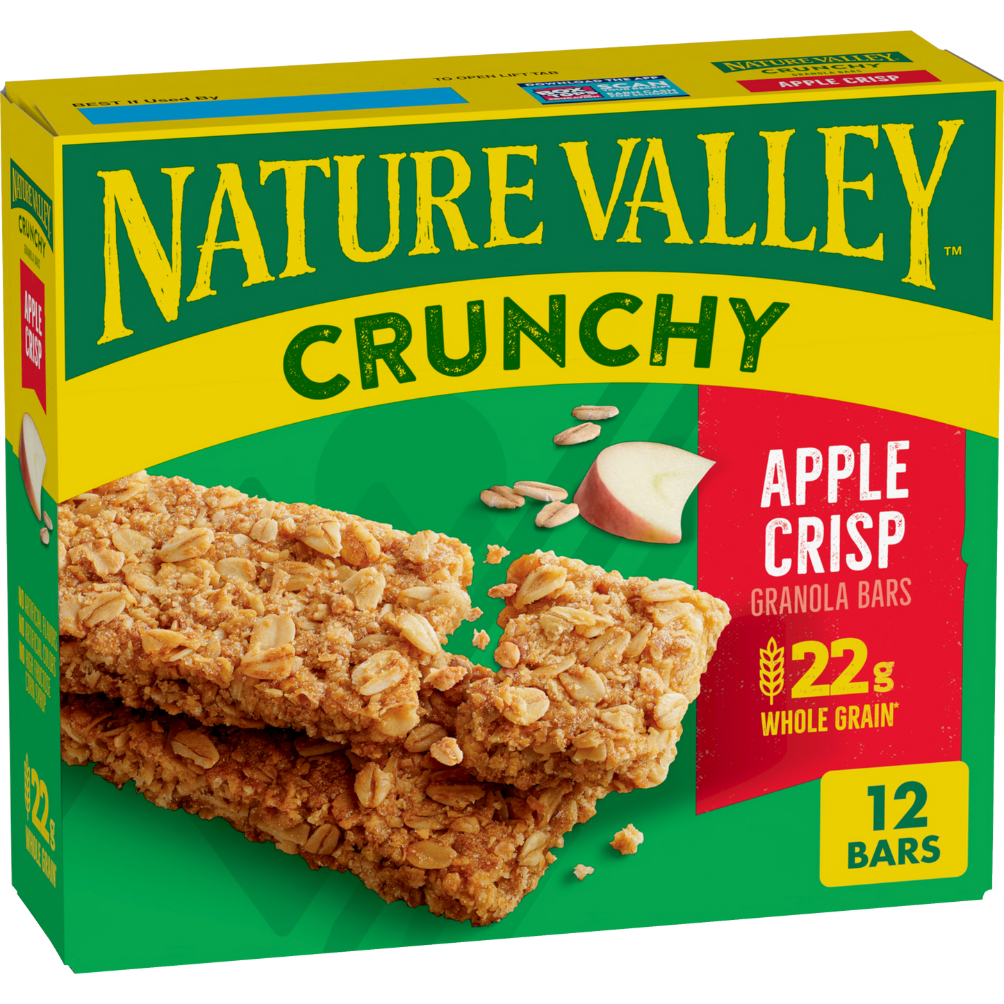 Apple Crisp Crunchy Granola Bars Portable Option for Daily Snack Breaks