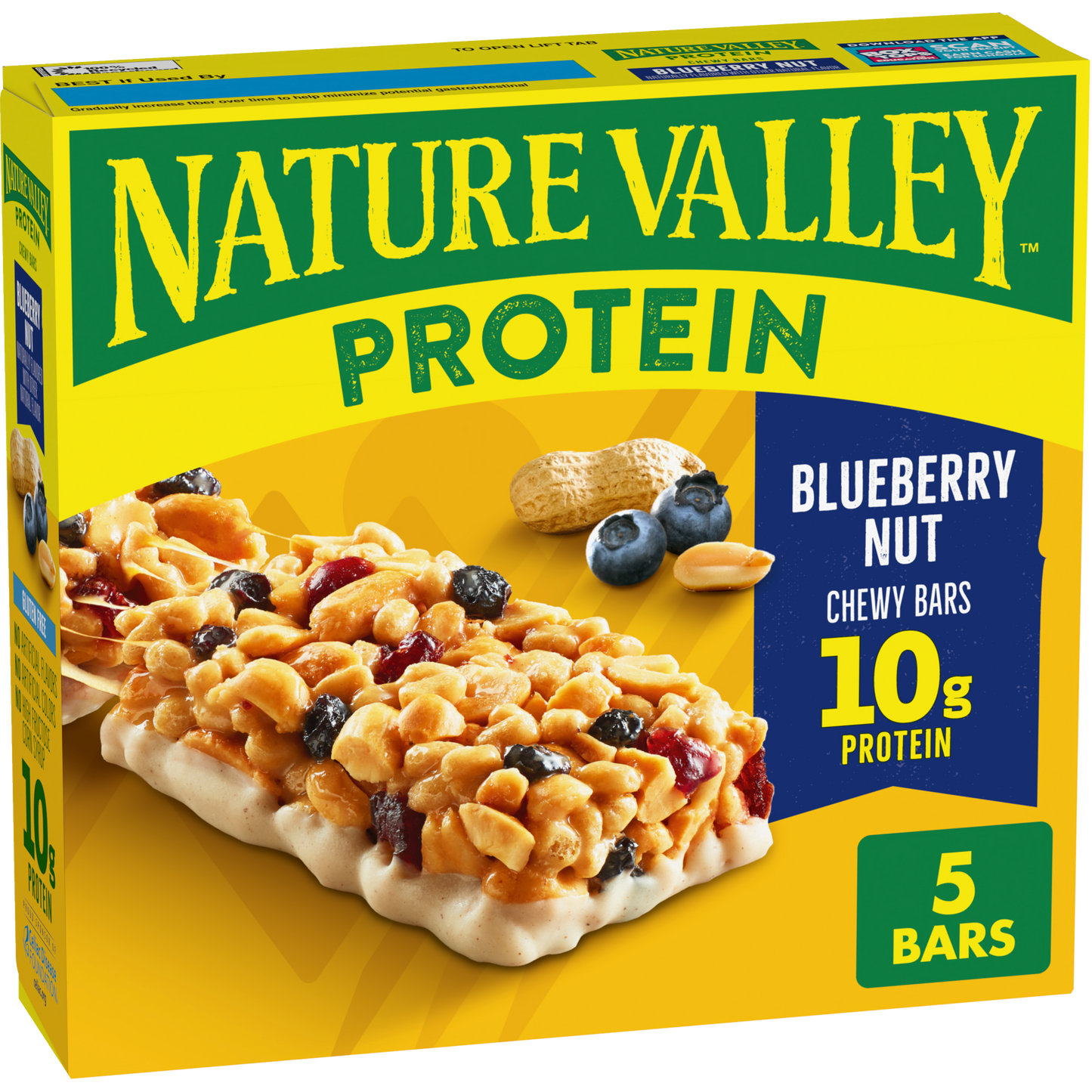 Blueberry Nut Protein Bars Versatile Choice for Family Snack Time