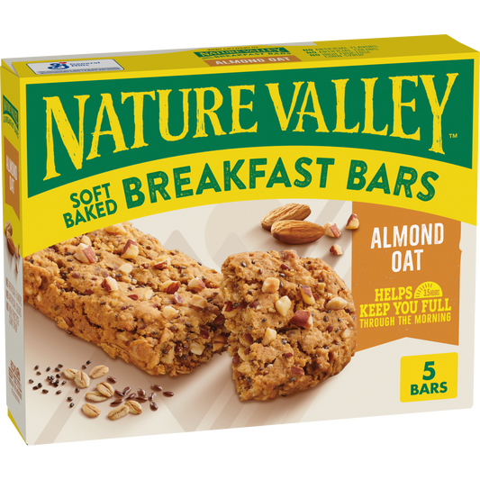 Almond Oat Breakfast Bars Familiar Flavor for Busy Schedules