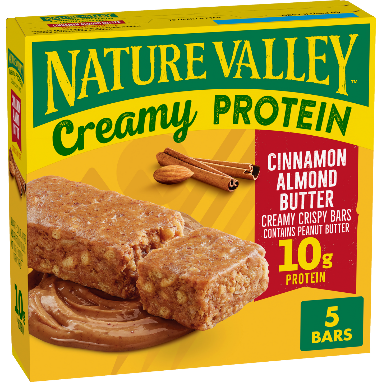 Nature Valley Creamy Protein Cinnamon Almond Butter Convenient Pantry Selection